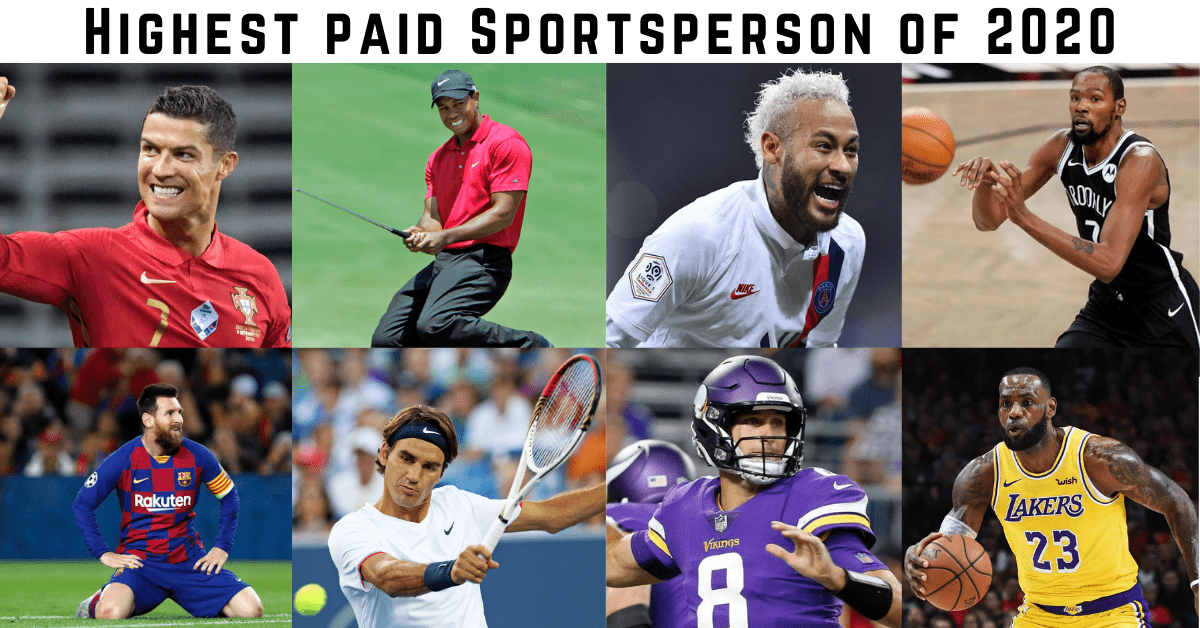Highest paid Sportsperson of 2020 as per Forbes