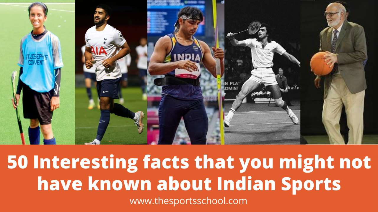 50 Interesting facts that you might not have known about Indian Sports